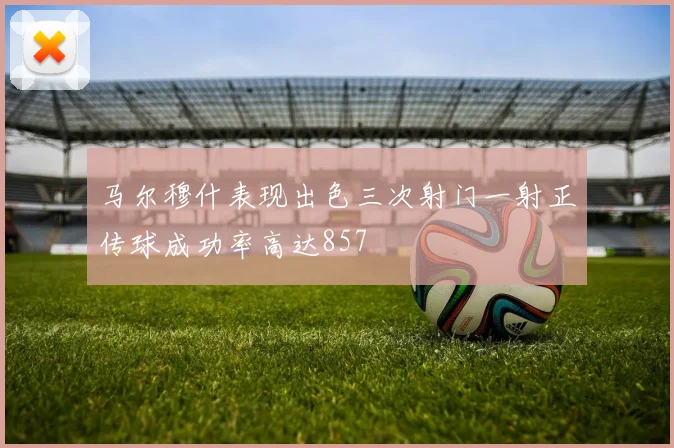 马尔穆什表现出色三次射门一射正传球成功率高达857